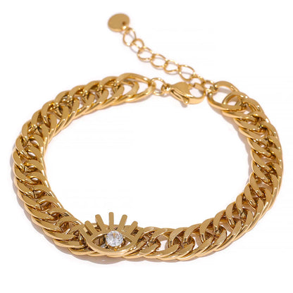Golden Eye Bracelet