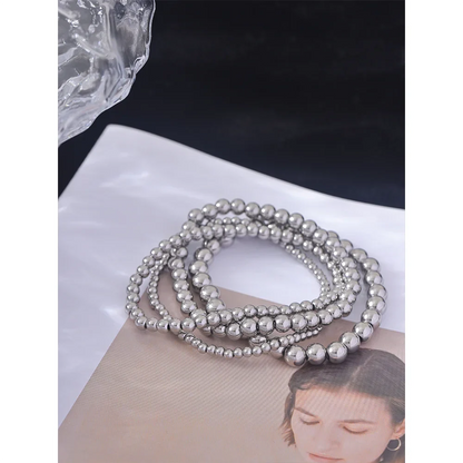 Gold Bead Bracelet