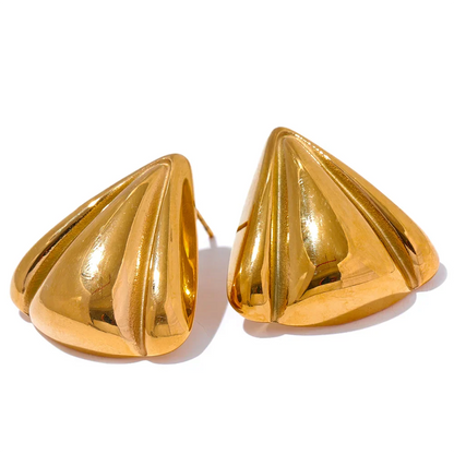 Triangle Stud Earrings