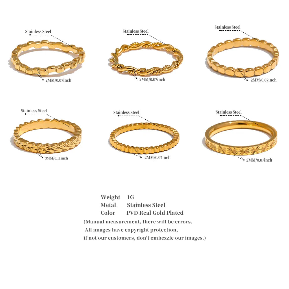 Stacking rings