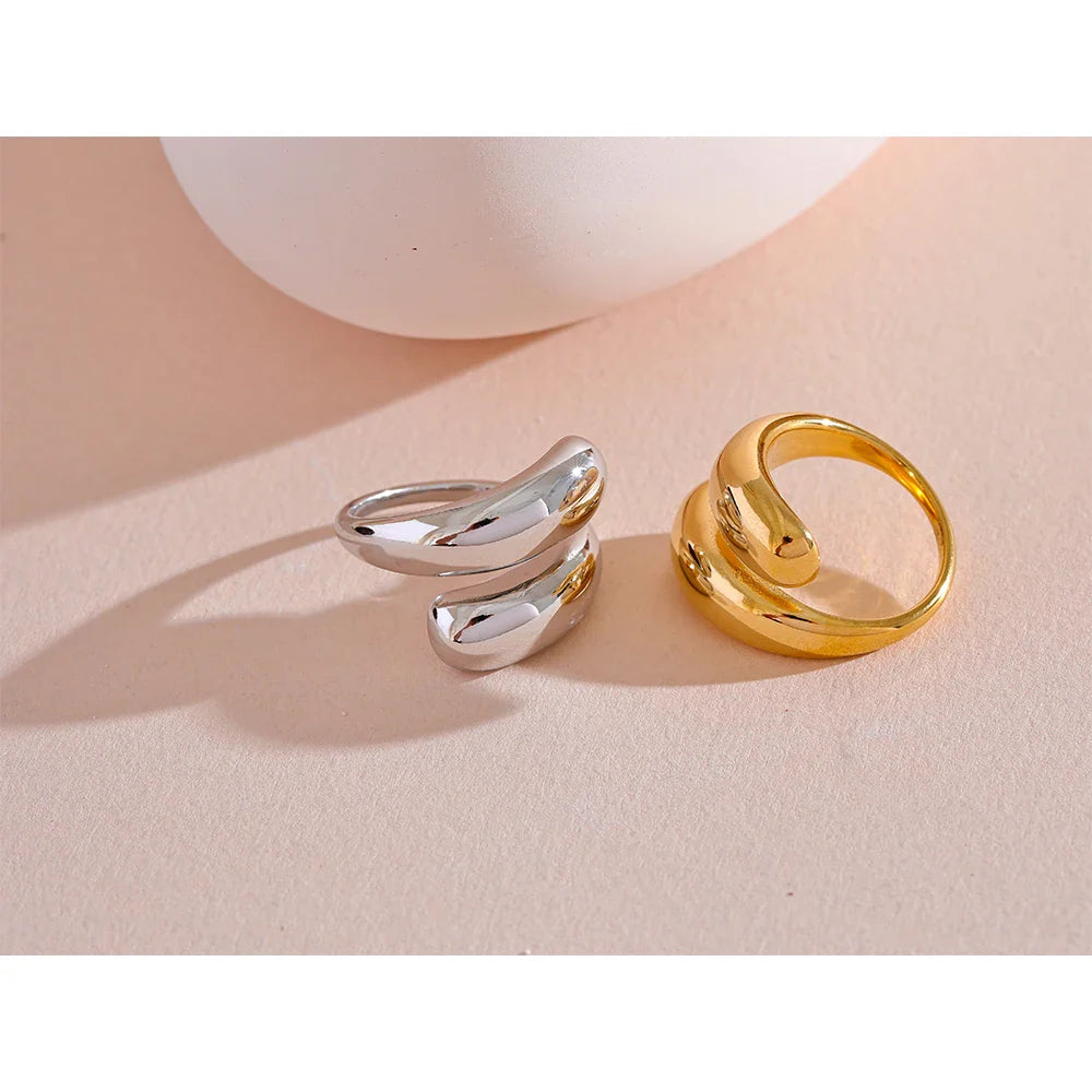 18K Unusual fashion Ring