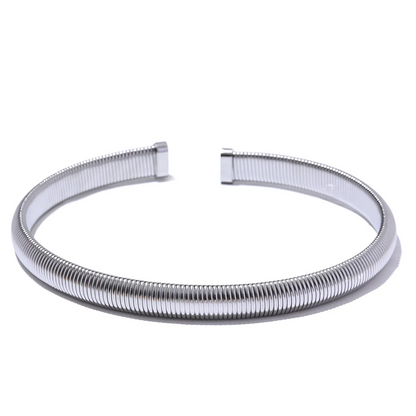 Thick Gold Choker Necklace