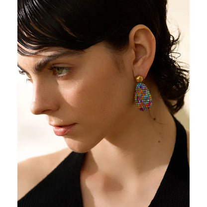 Seed Bead Earrings