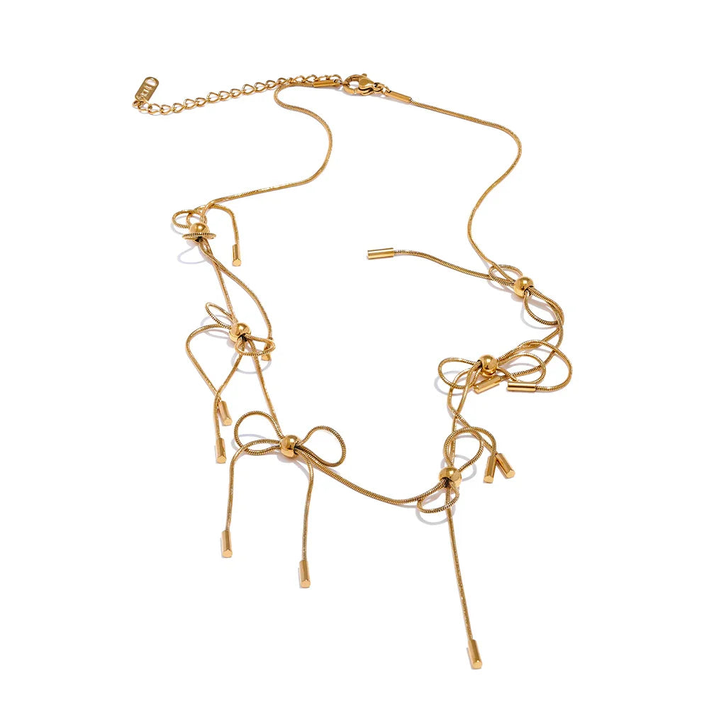 Exclusive Bow Knot Necklace