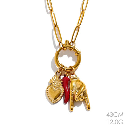 Red Chili Pendant Necklace