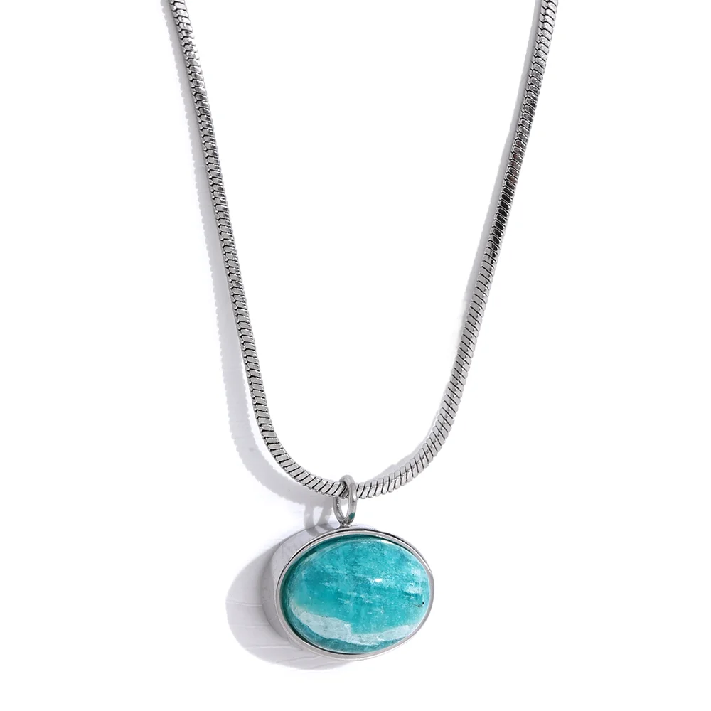 Blue Stone Necklace