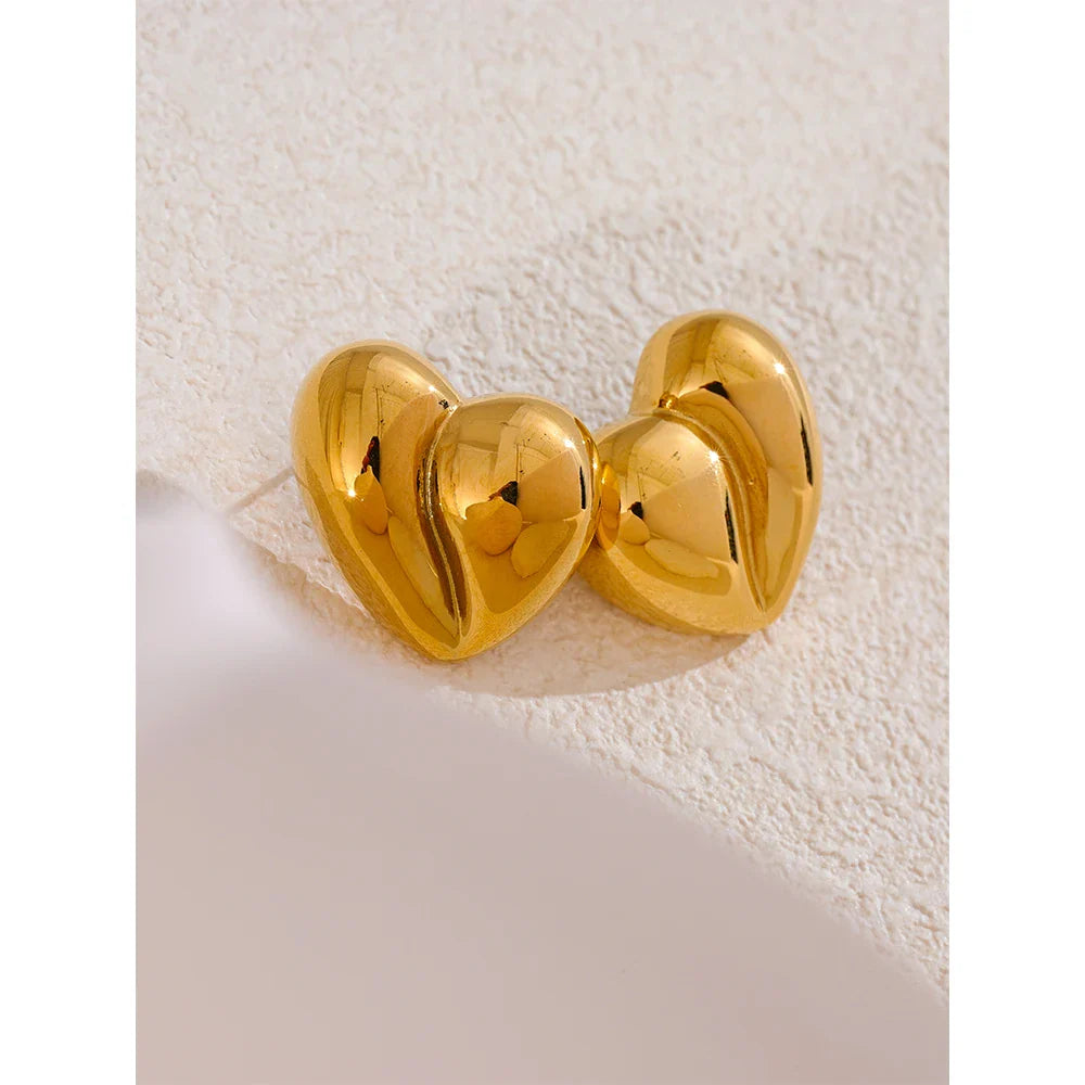 heart earrings