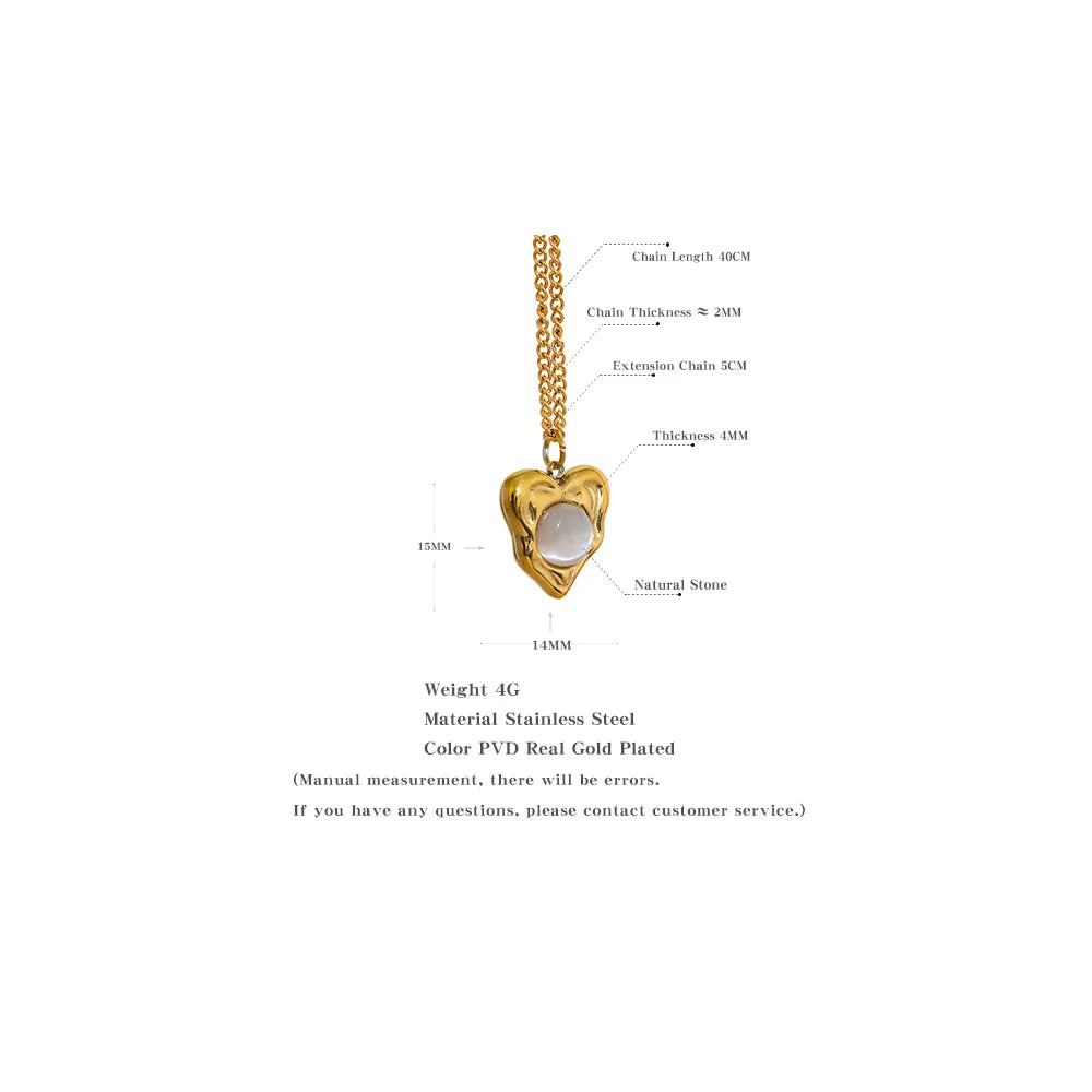 Chunky Heart Necklace