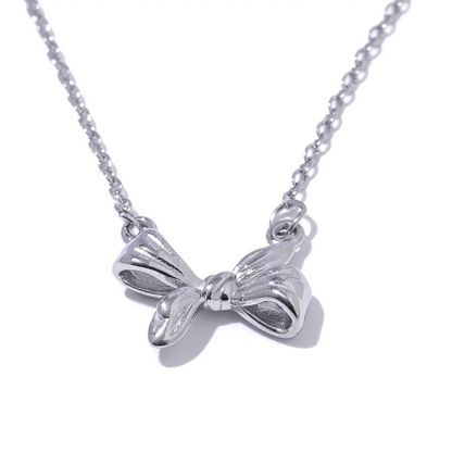 Waterproof Bow Knot Necklace