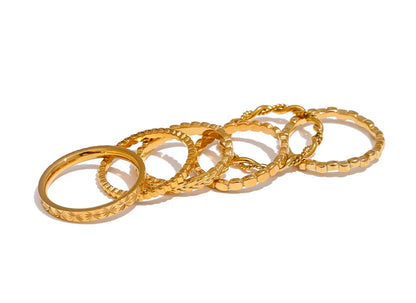 Stacking rings