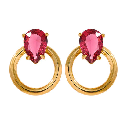 Zircon Stud Earrings