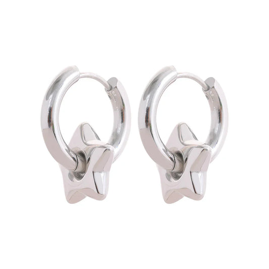 Moon And Star Earrings