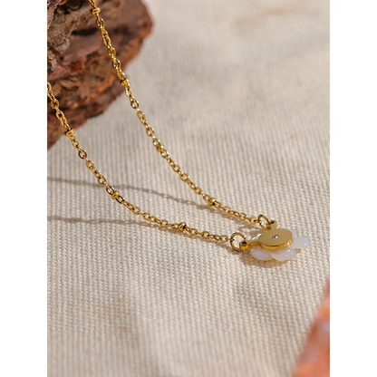 Pearl Flower Necklace
