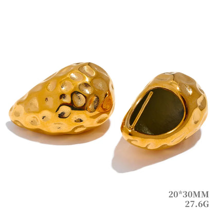 Water Drop Fashion Hollow Stud Earrings
