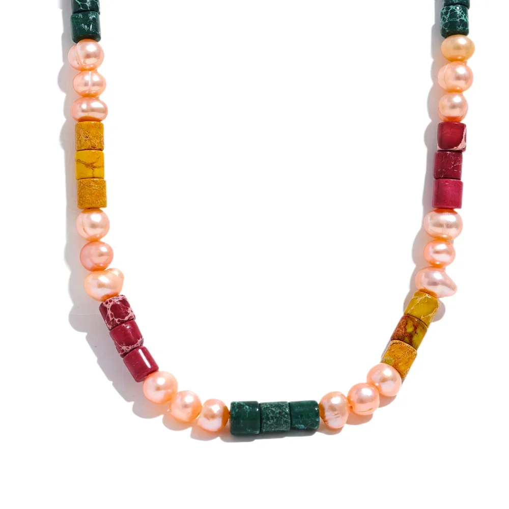 Pink Pearl Necklace