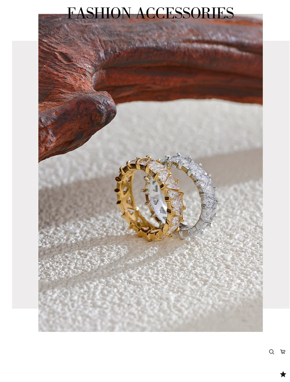 Delicate Bling Zirconia Ring