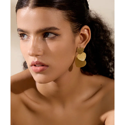 Silver Drop Earrings