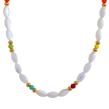 Beaded Choker Necklace