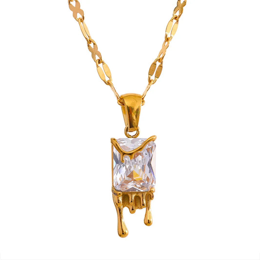 Geometric Pendant Necklace