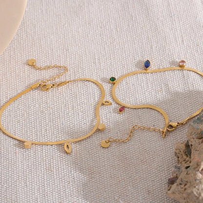 18k Gold Anklet