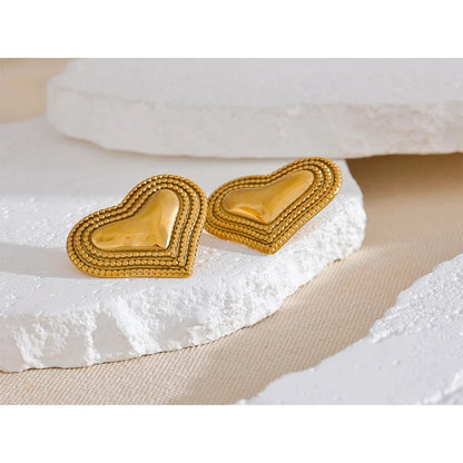 Heart shaped earrings