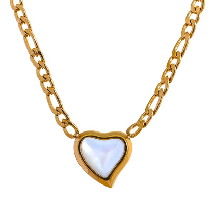 Pearl Heart Necklace