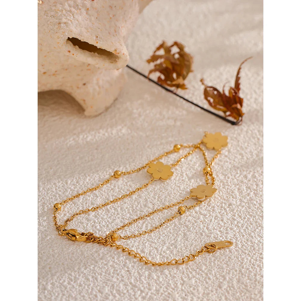 Double Strand Pearl Necklace