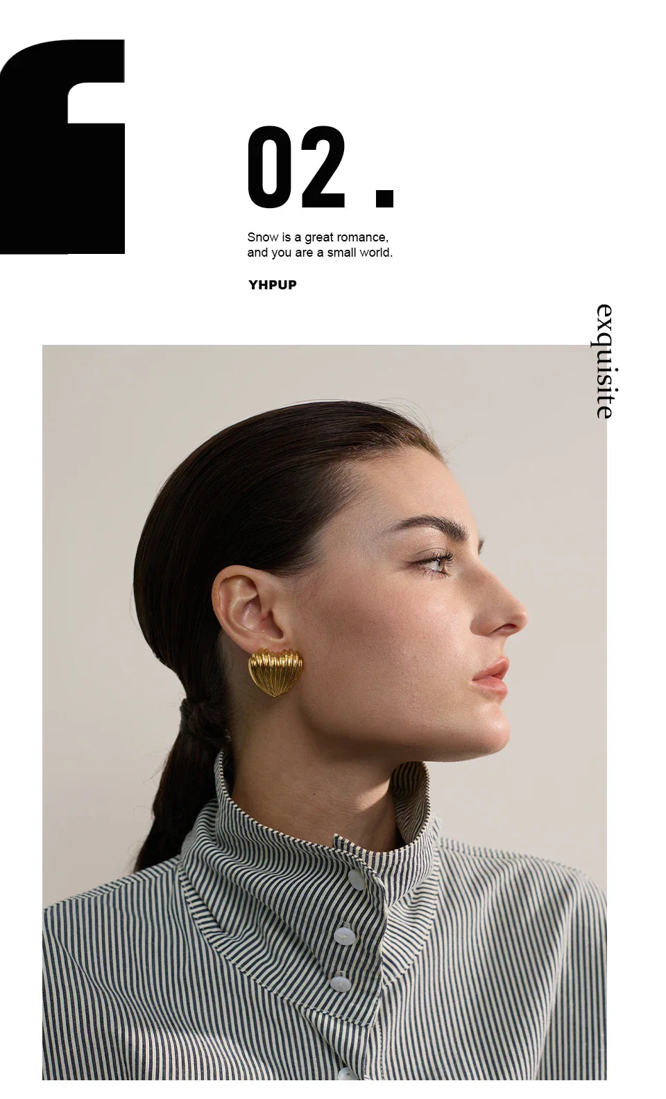 Heart Stud Earrings