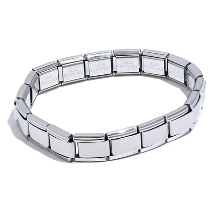 Square Metal Elastic Bracelet