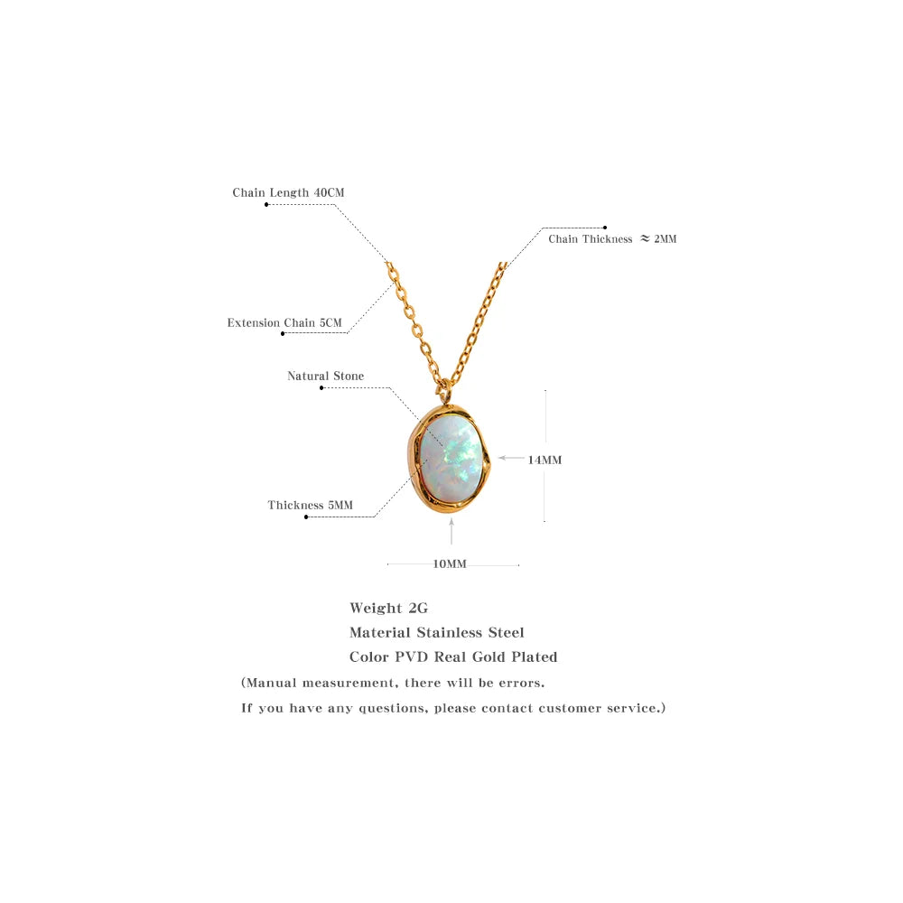 Moon Stone Necklace