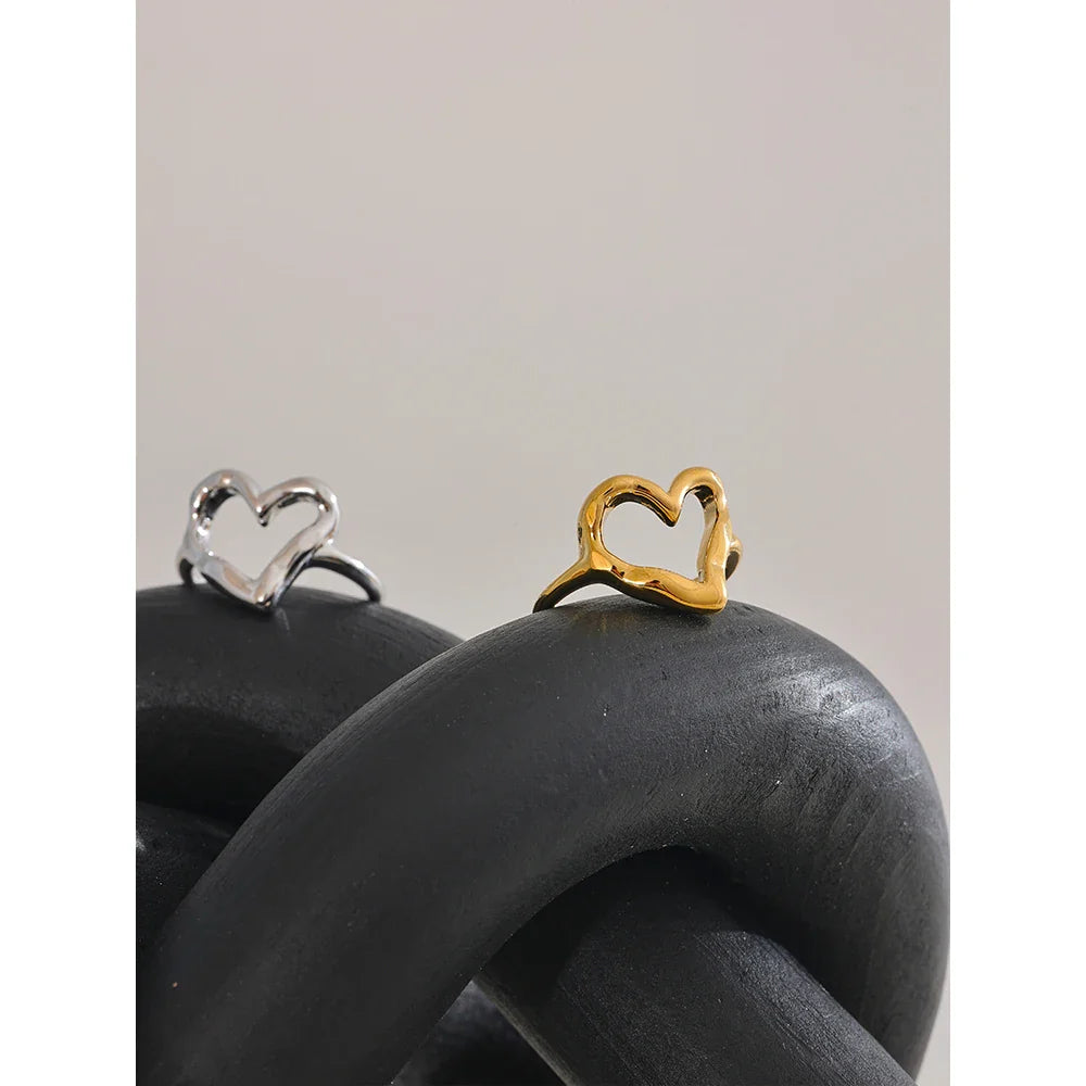 Gold Heart Ring