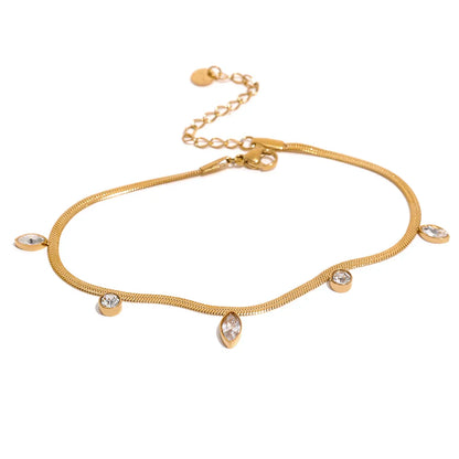 18k Gold Anklet