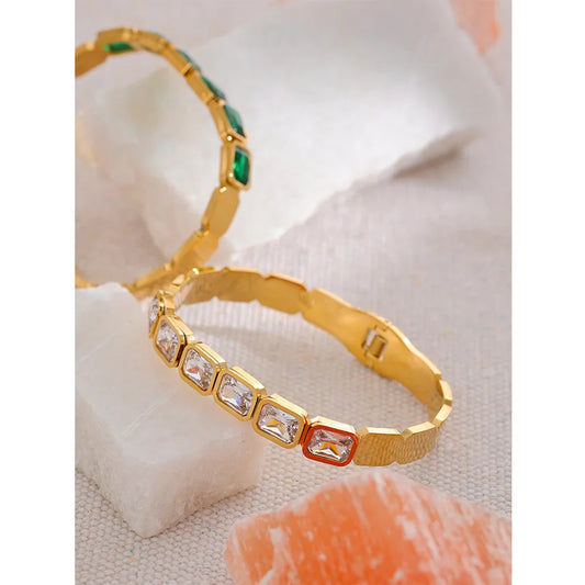 Sterling Silver Cubic Zirconia Tennis Bracelet