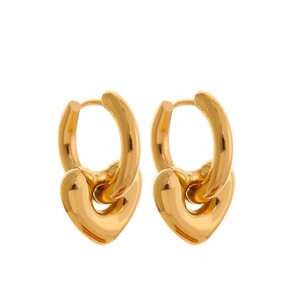Moon And Star Earrings