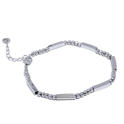 Square Bead Chain Bracelet