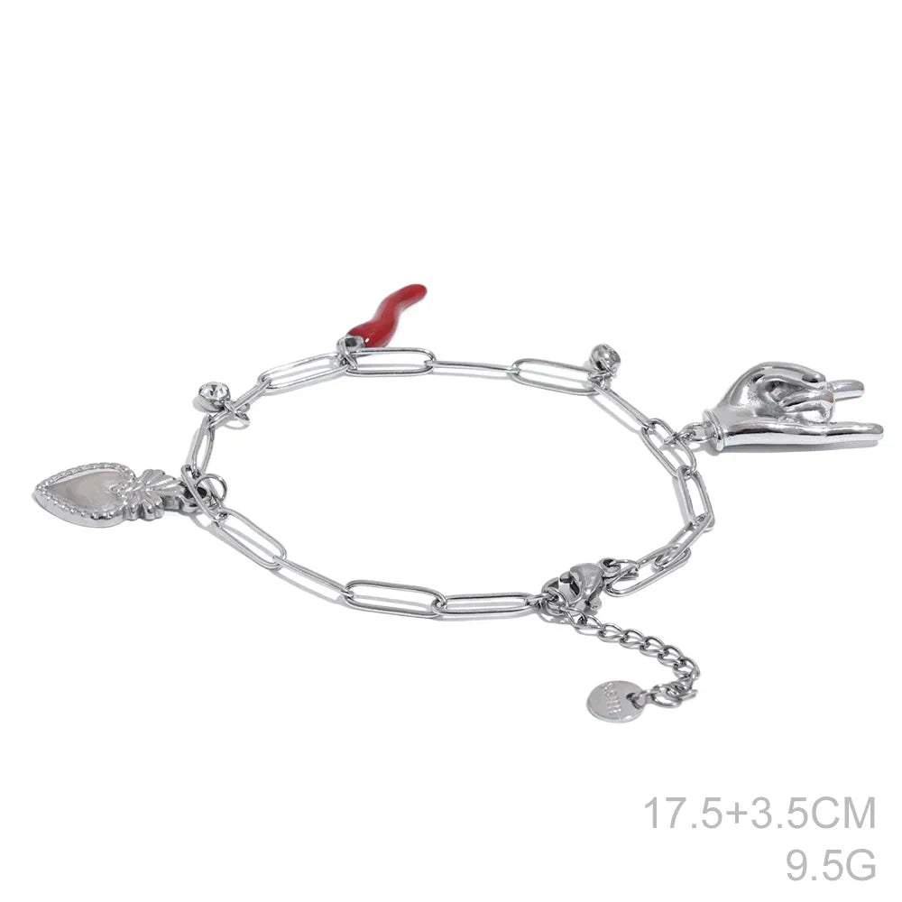 Red Chili Pendant Necklace