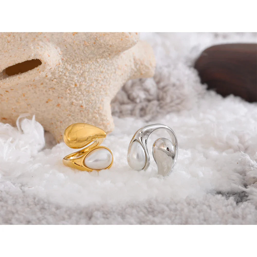 Pearl Gold Ring
