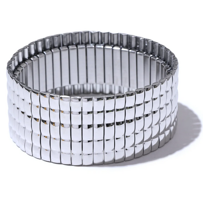 Wide Elastic Bracelet