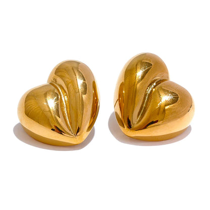 heart earrings