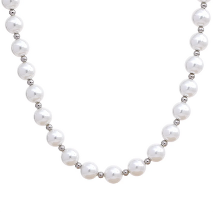 Chic Waterproof Pearl Necklace