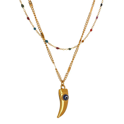 Horns Pendant Necklace