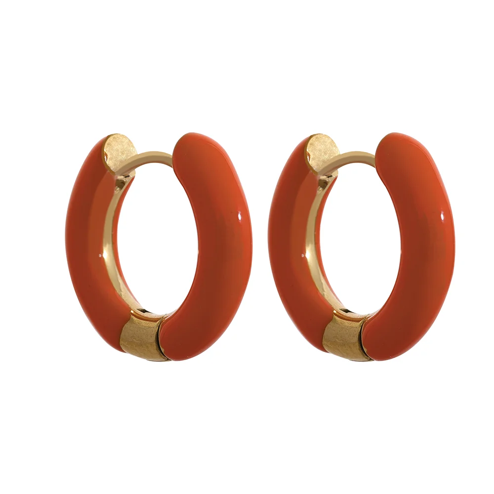Chunky Hoop Earrings