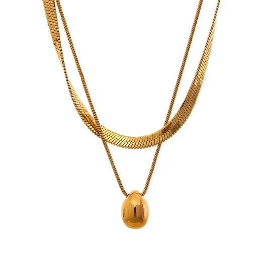 Layered Pendant Necklace