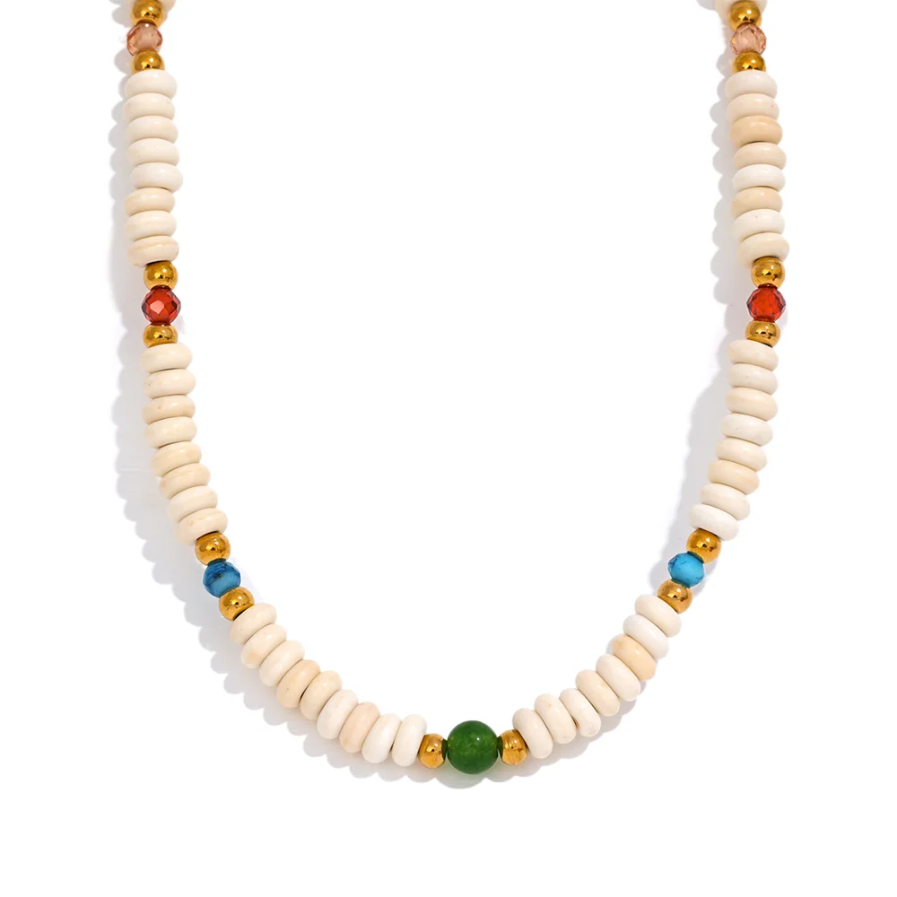 Shell Bead Necklace