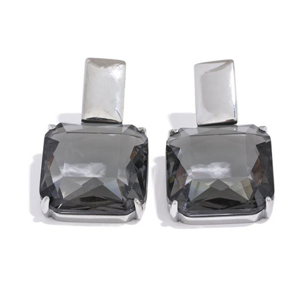 High-Quality Zircon Drop Earrings