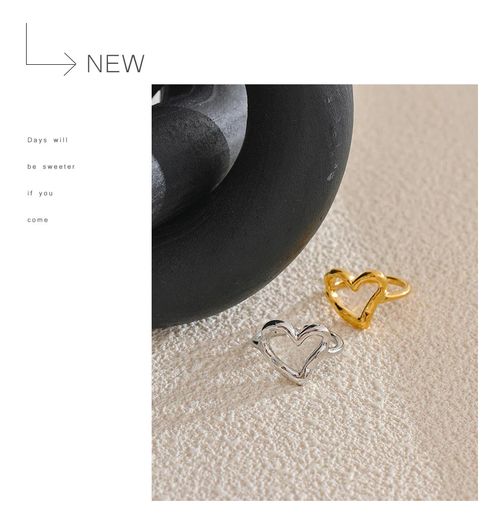 Gold Heart Ring