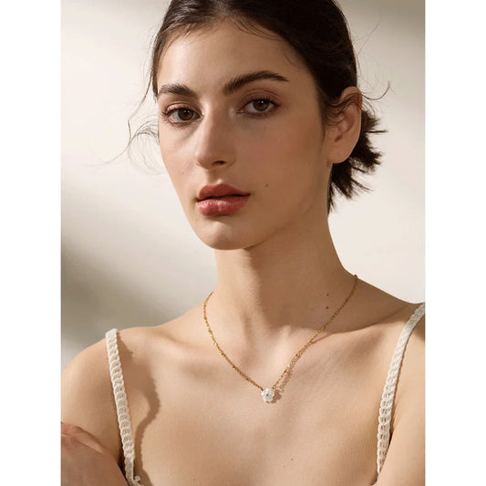 Pearl Flower Necklace