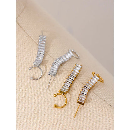 Luxury Zirconia Ear Clips