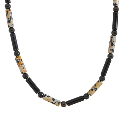 Black Bead Necklace
