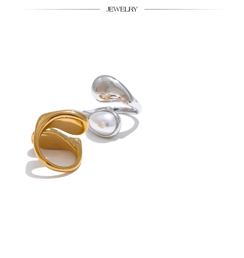 Pearl Gold Ring